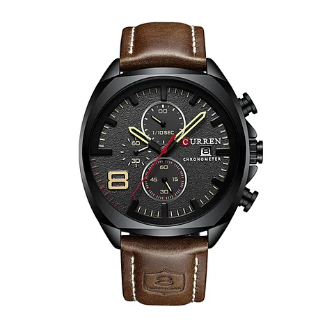 Curren 8324 en café oscuro