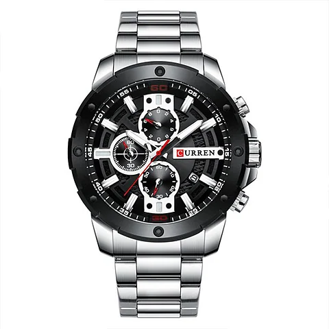 Curren 8336 en plateado