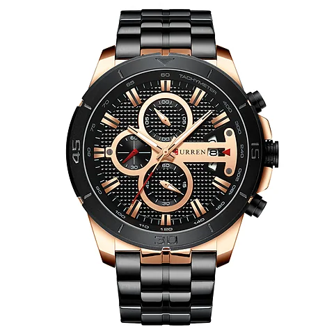 Curren 8337 en negro