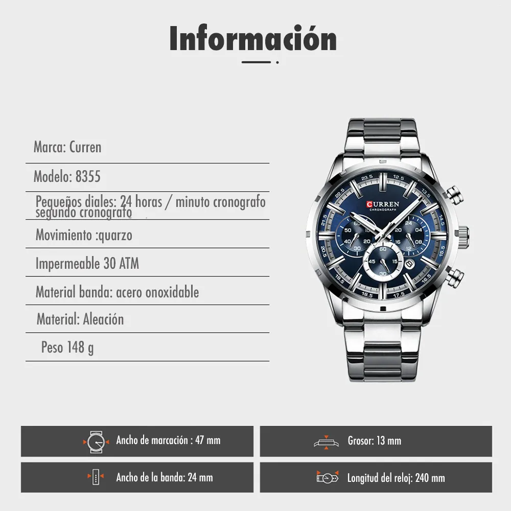 Curren 8355, foto 5 del distribuidor