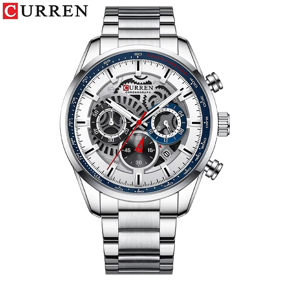 Curren 8391 en plateado, foto 1