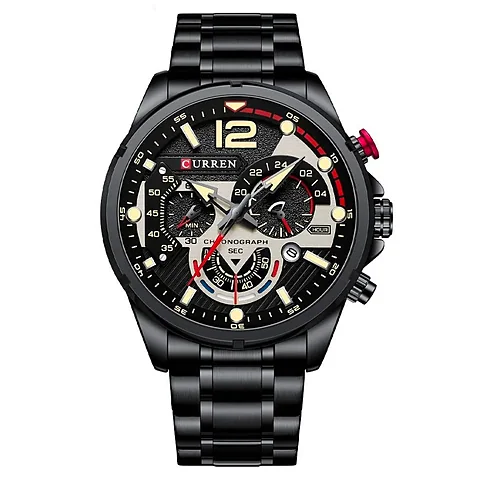 Curren 8395 en negro