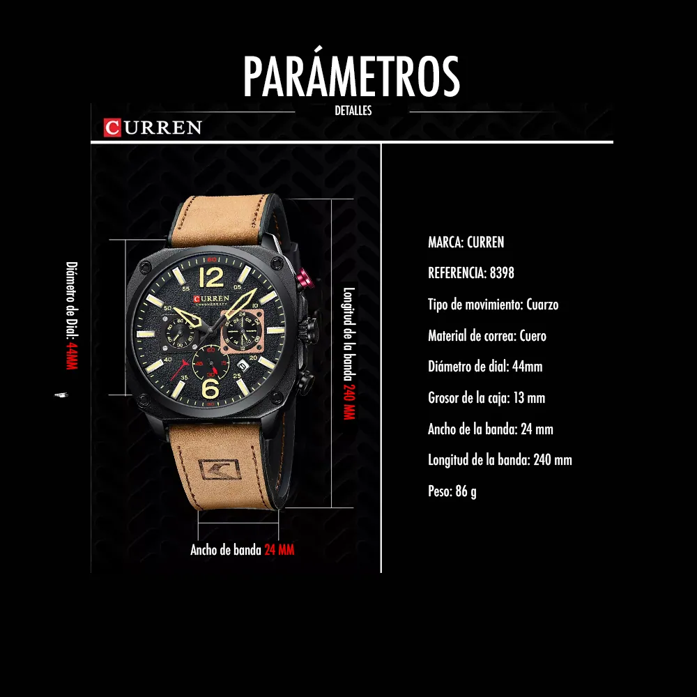 Curren 8398, foto 1 del distribuidor
