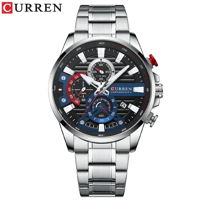 Curren 8415 en plateado, foto 1