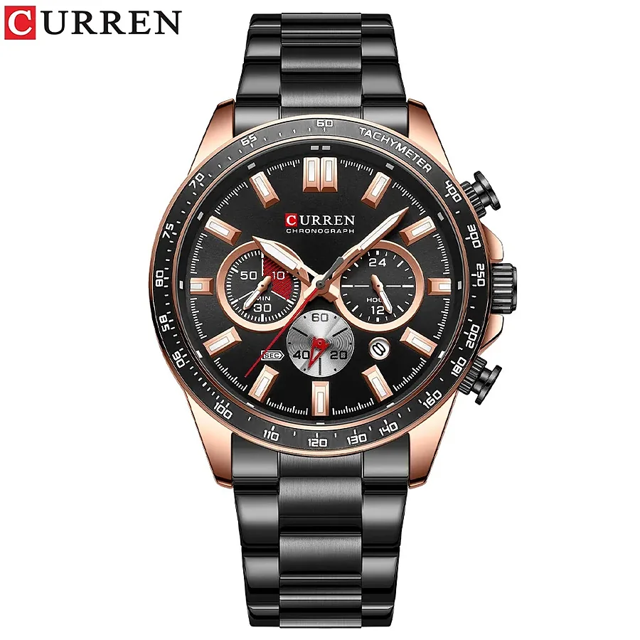 Curren 8418 en negro, foto 1