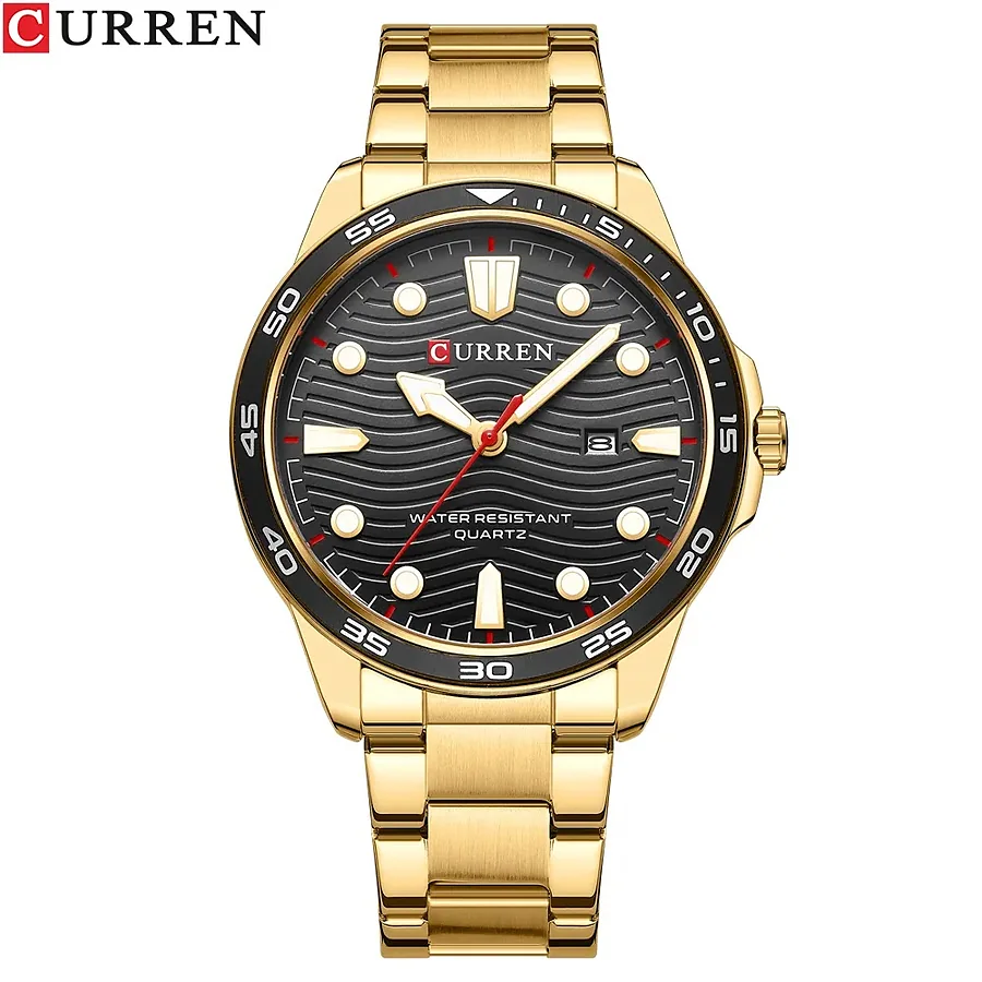Curren 8426 en dorado y negro, foto 1