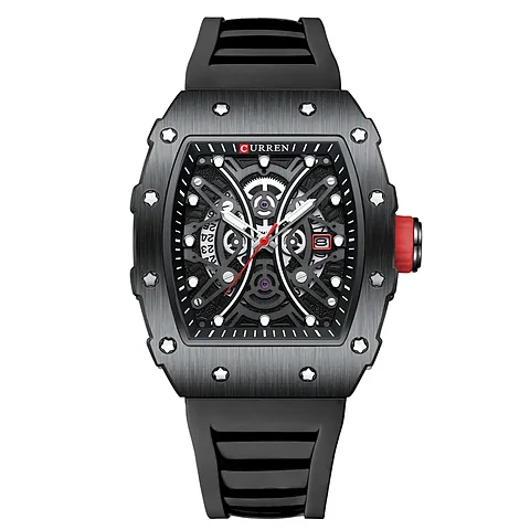 Curren 8438 en negro