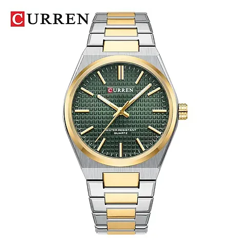 Curren 8439G en dorado y verde
