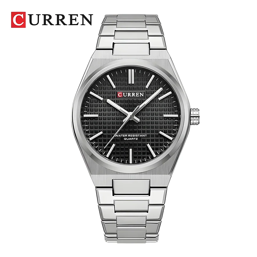 Curren 8439G en plateado y negro, foto 1
