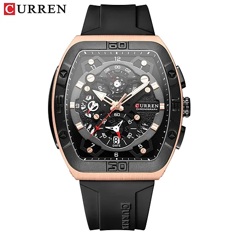 Curren 8443 en negro