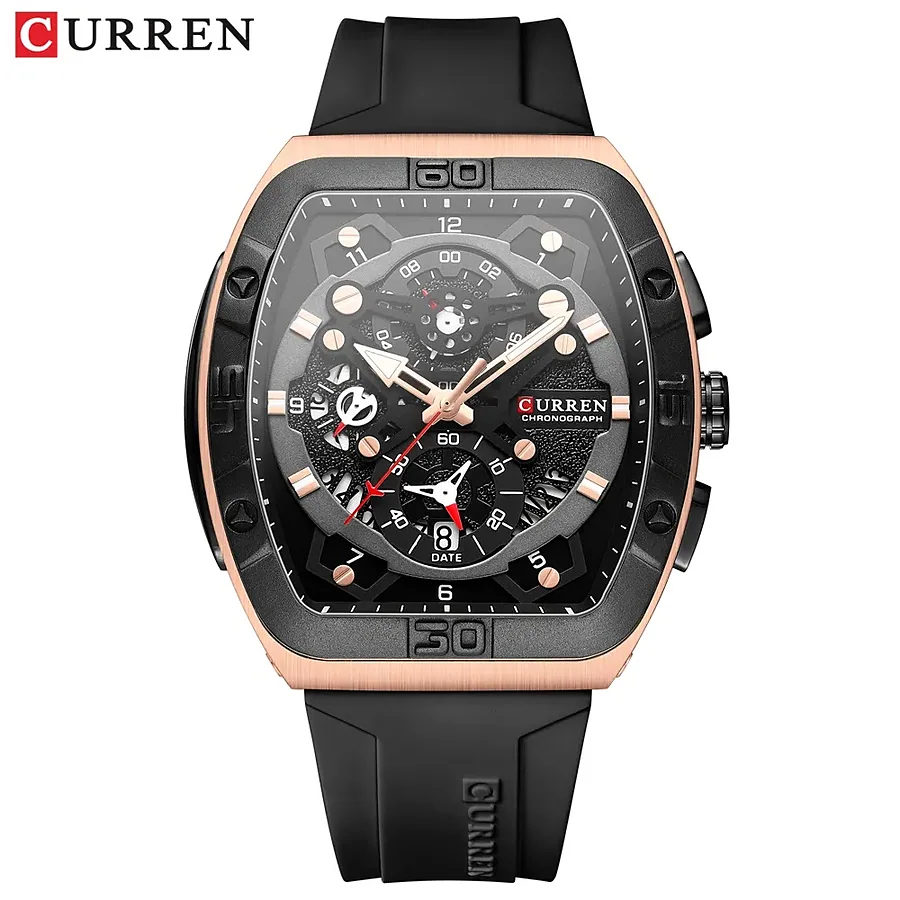 Curren 8443 en negro, foto 1