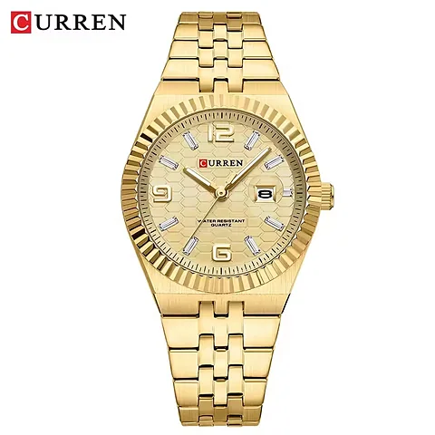 Curren 8498L en dorado