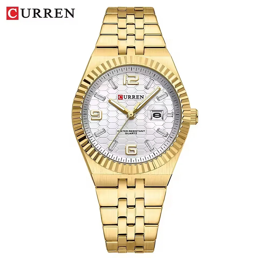 Curren 8498L en dorado y blanco, foto 1