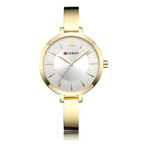 Curren 9012 en dorado y plateado