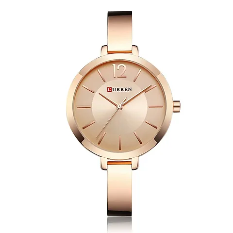 Curren 9012 en oro rosa