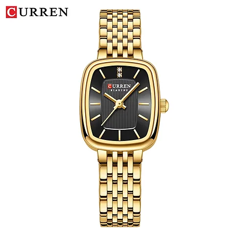 Curren 9093 en dorado y negro