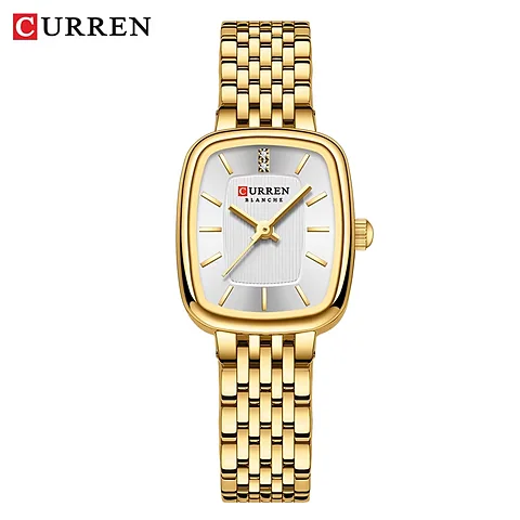 Curren 9093 en dorado y plateado