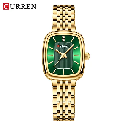 Curren 9093 en dorado y verde