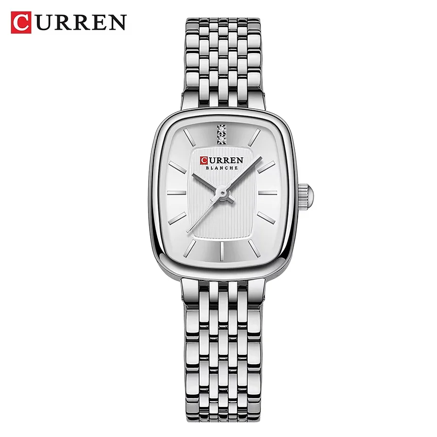 Curren 9093 en plateado y blanco, foto 1