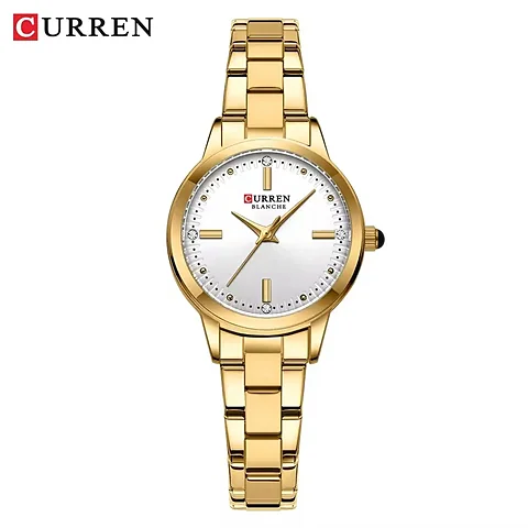 Curren 9094 en dorado y plateado