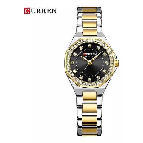 Curren 9100 en dorado y negro