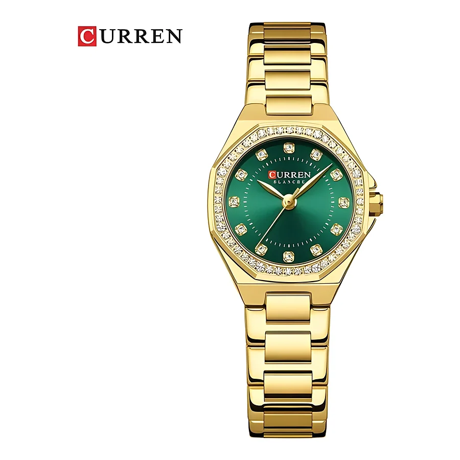Curren 9100 en dorado y verde, foto 1