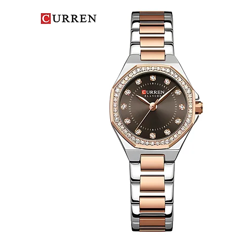 Curren 9100 en rosa y café