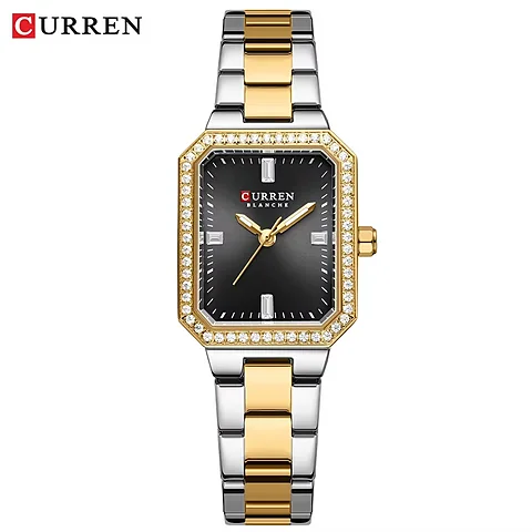 Curren 9102 en dorado y negro